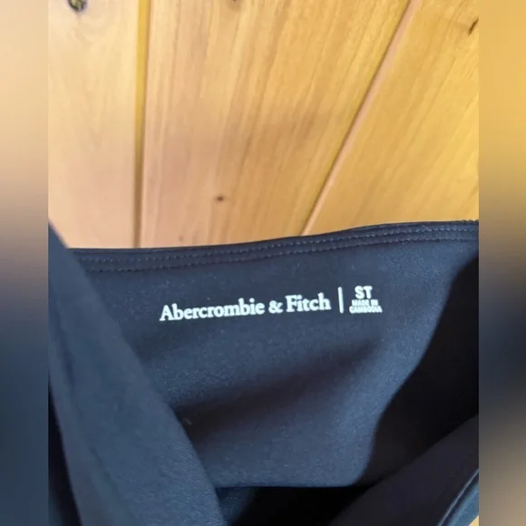 Abercrombie — Traveler Mini Dress – Size Small Tall — Black — NWOT - Picture 5 of 15